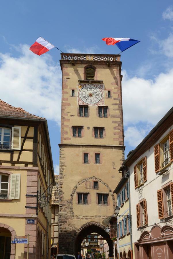RIBEAUVILLE city center - Gîte des Ménétriers, LES VIEILLES VIGNES - TripAlsace Esterno foto
