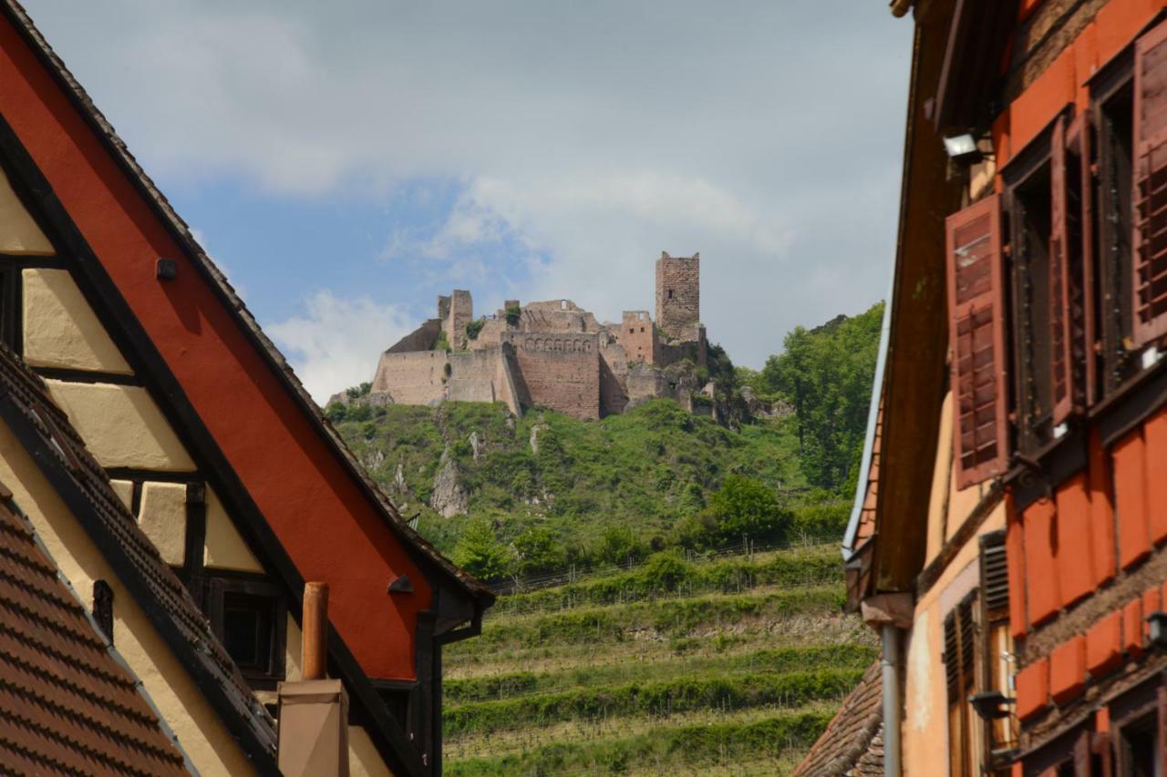 RIBEAUVILLE city center - Gîte des Ménétriers, LES VIEILLES VIGNES - TripAlsace Esterno foto